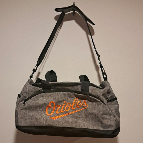 Baltimore Orioles SGA Orioles Gray Duffle Bag - Picture 2 of 6